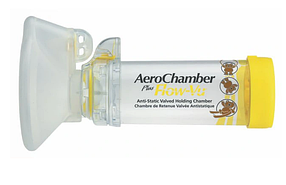 Спейсер Aero Chamber з клапаном Plus Flow-Vu інгалятор із маскою для дітей від 1 до 5 років