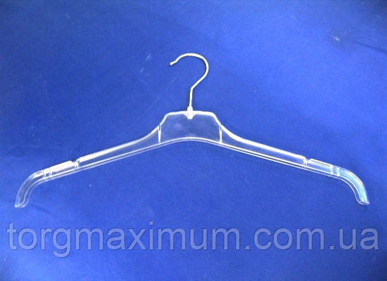 Тремпель для блузок і футболок прозорий, фото 1