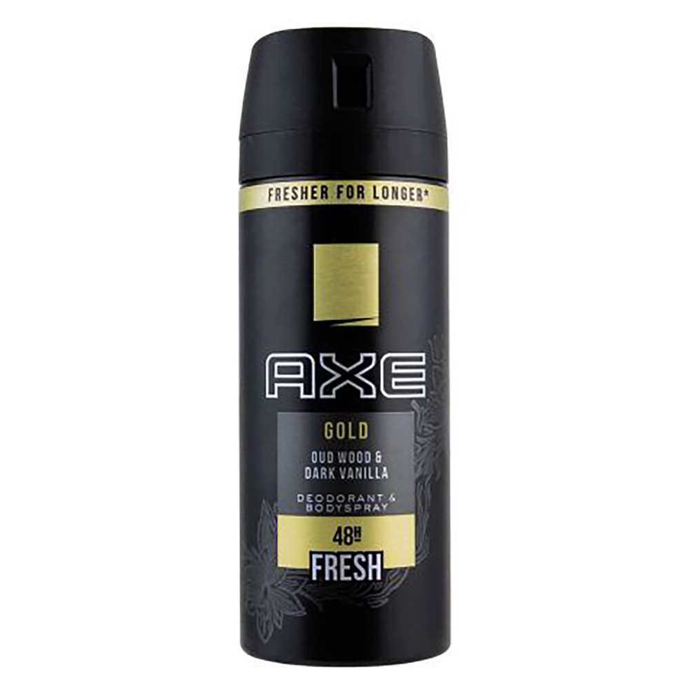 Дезодорант-спрей для чоловіків AXE Gold 48H Fresh 150 мл (6001087375115)