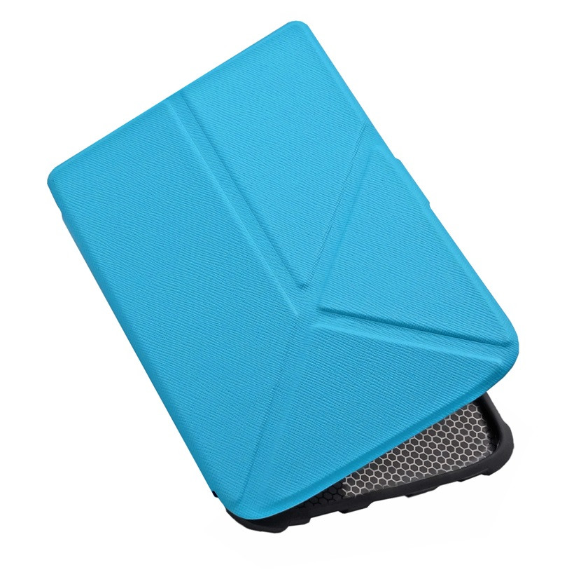 Чохол для PocketBook 628 Touch Lux 5 трансформер — Origami обкладинка Покетбук 628 блакитна, фото 1
