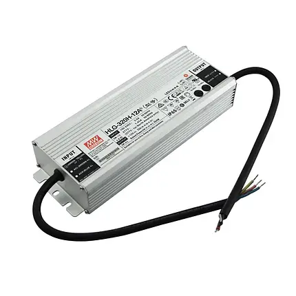 Блок живлення Mean Well 264W 22A 12V IP65 HLG-320H-12A, фото 2