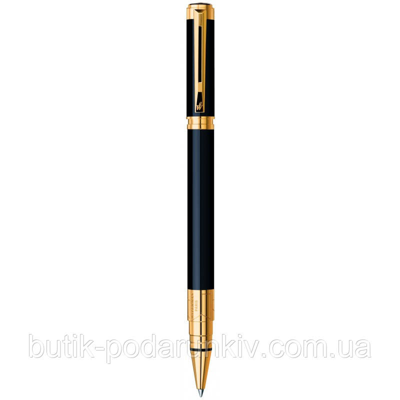 Ручка роллер Waterman PERSPECTIVE Black GT RB - фото 1 - id-p1495076843