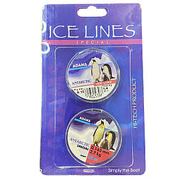 Волосінь Adams Ice Line 0.12 мм, 0.16 мм.