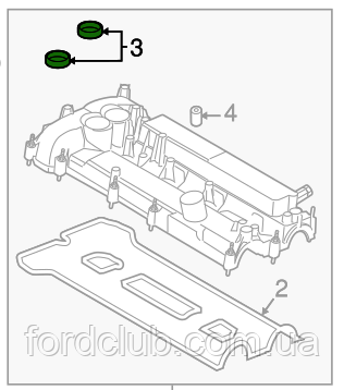 Сальник клапанної кришки Ford Edge 2.0/ 2.7/ 3.5, фото 1