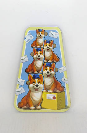 Сортер дитячий Ань-Янь "Більше-менше Корги-листоноші", ПСФ069, фото 1