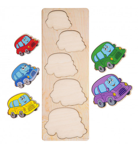 Сортер дитячий Ань-Янь "Машинки", ПСД066