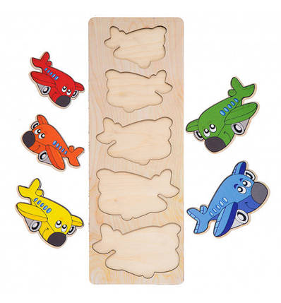 Сортер дитячий Ань-Янь "Літачки", ПСД065, фото 1