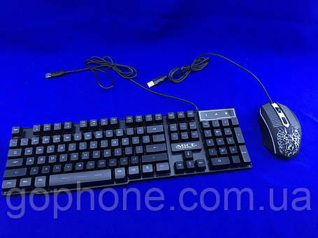 Комплект дротова клавіатура і миша iMICE KM-680, фото 2