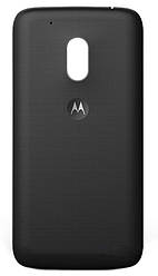 Задня панель корпусу (кришка акумулятора) для Motorola XT1600 Moto G4 Play, чорна, оригінал