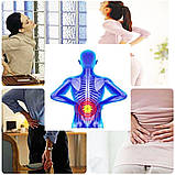 Коректор постави спини Power Magnetic Posture sport NY- 27 корсет магнітний для дорослих і дітей, фото 9