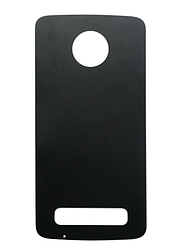 Задня панель корпусу (кришка акумулятора) для Motorola XT1635-02 Moto Z Play, чорна, оригінал