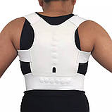 Коректор постави спини Power Magnetic Posture sport NY- 27 корсет магнітний для дорослих і дітей, фото 8