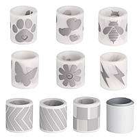 Светоотражающая термотрансферная наклейка Flicker для одежды (3×3 10 см)