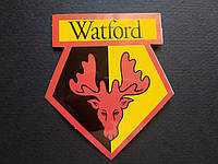 Футбольная виниловая наклейка FC Watford (ФК Уотфорд)