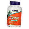 Калій плюс Йод Now Foods Potassium plus Iodine 180 таблеток, фото 7