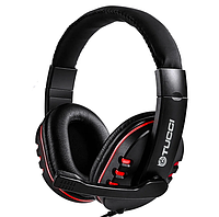 Ігрові навушники з мікрофоном Tucci A5 Fighter Gaming Headphone чорні