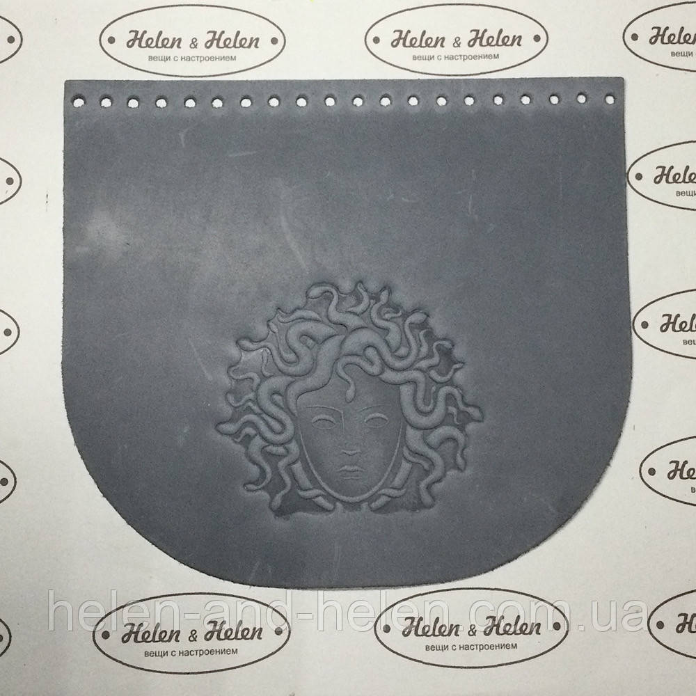 Клапан для сумки "Медуза". Светло-серый (ID#1486076922), цена: 200 ...