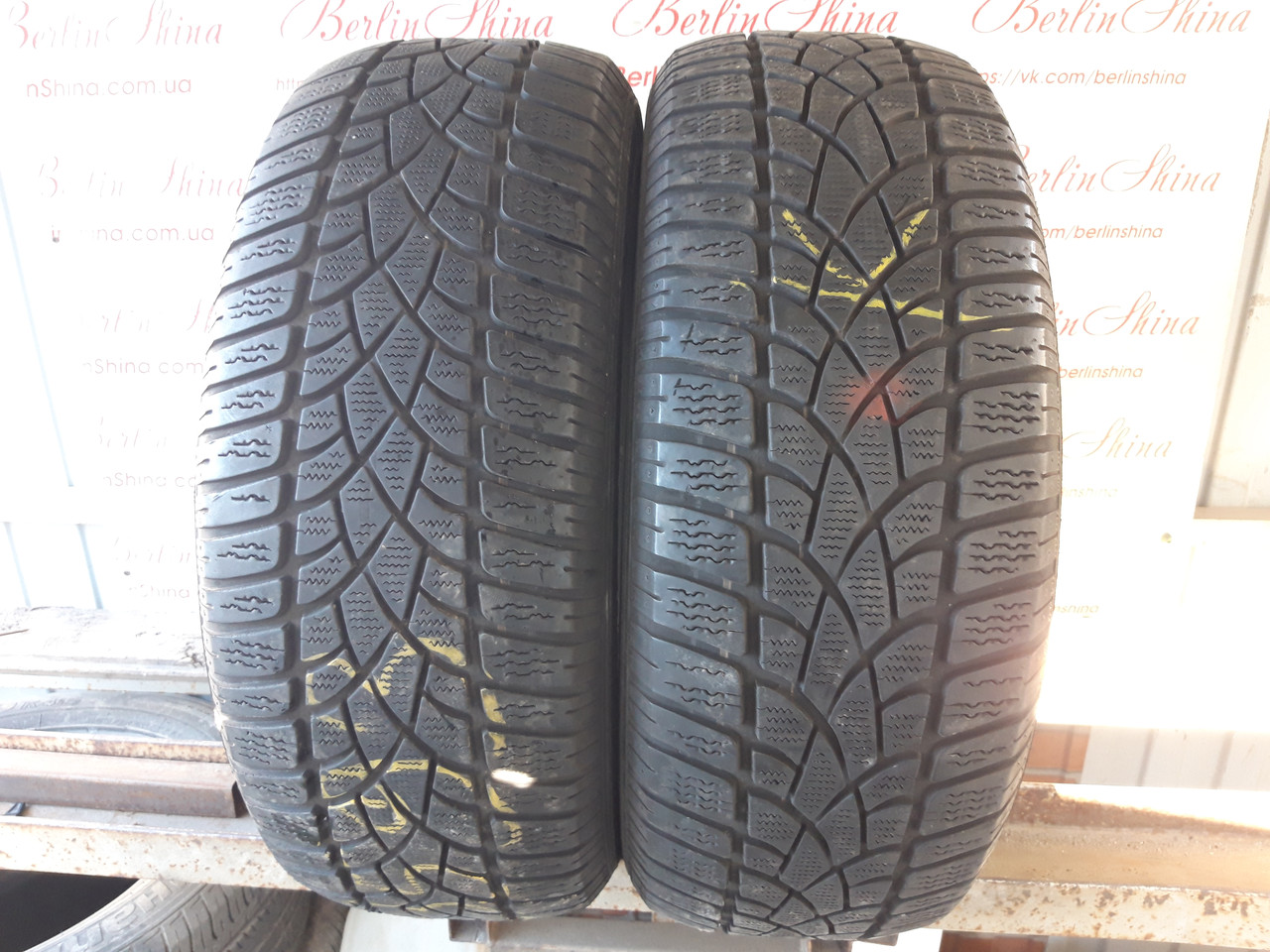 Пара зимових шин 235/60/16 Dunlop Winter Sport 3d,2016 рік, з Німеччини без пробігу по Україні