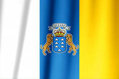 Прапор автономного співтовариства Канарські острови