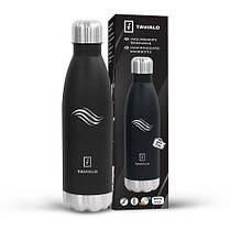 Термобутилка Tavialo 500 мл маковий чорний колір, фото 3
