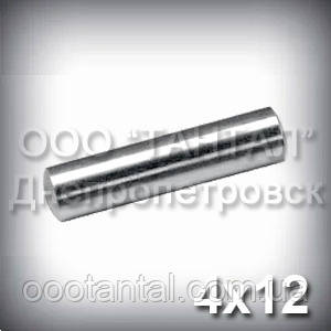 Штифт 4х12 оцинкований ГОСТ 3128-70 (DIN 7) циліндричний сталевий