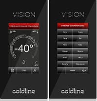 Шафа глибокої заморозки Coldline Vision NUVO W10H, фото 4