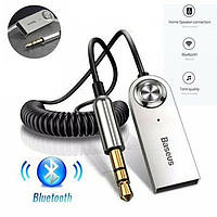 Аудіо приймач Bluetooth 5.0 AUX адаптер 3.5 мм трансмітер Baseus BA01
