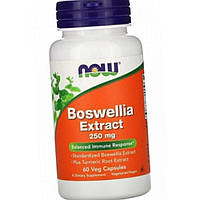 Екстракт босвелії NOW Boswellia Extract 250 mg 60 капсул