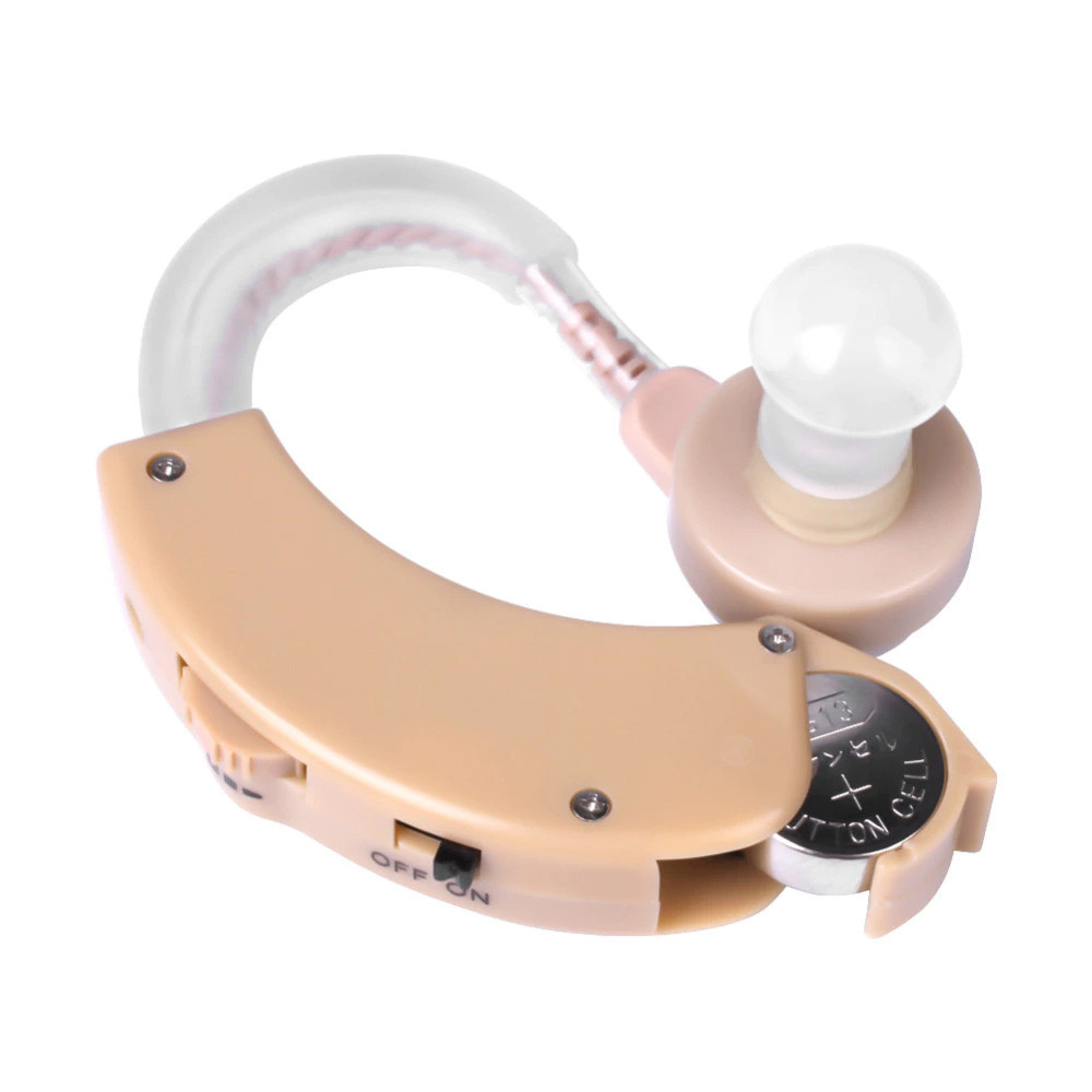 Слуховой аппарат Xingma XM-909T Бежевый, заушной слуховой аппарат, усилитель слуха | підсилювач слуху (TO) - фото 3 - id-p1495568301