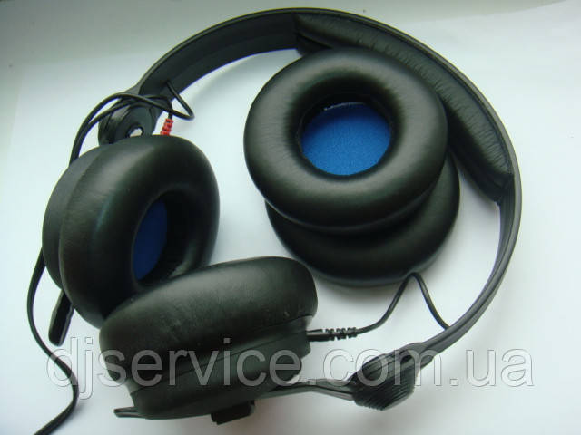 Амбюшуры (подушки) чорні для навушників Sennheiser HD25 HD25-II HD25C-II