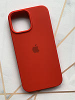 Силиконовый чехол Apple Silicone Case для Apple iPhone 13 Pro Max Красный