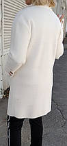 Жіноче пальто-кардиган осіннє, фото 3