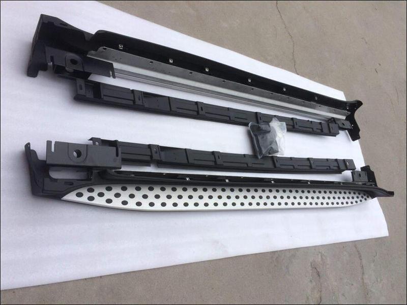 Бокові пороги (оригін. дизайн) Merсedes GL X164 2006-2012, фото 1