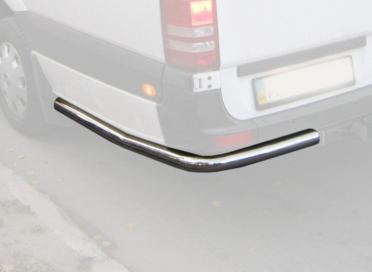 Продовження бокової підніжки Maxi з кутом (Tamsan) Mercedes Sprinter New/VW Сrafter 2006-2018, фото 1