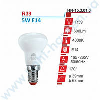 Лампа светодиодная RIGHT HAUSEN LED Standard R39 5W E14 4000K