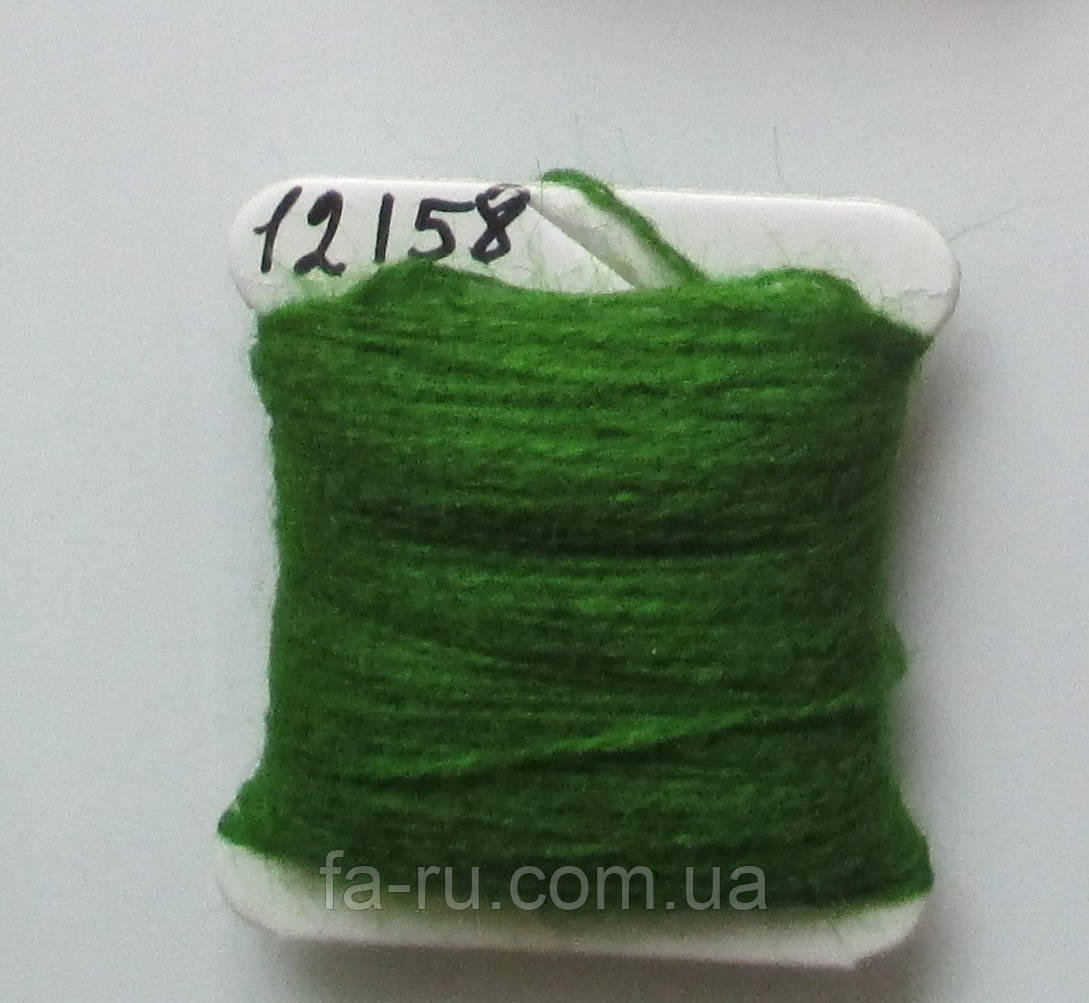 Акрил для вишивання: смарагдово-зелений., фото 1