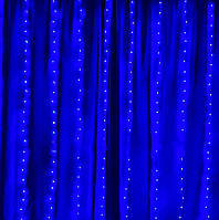 Внутрішня світлодіодна Гірлянда Водоспад 240 Led 3 х 2 м Синій пр/пр