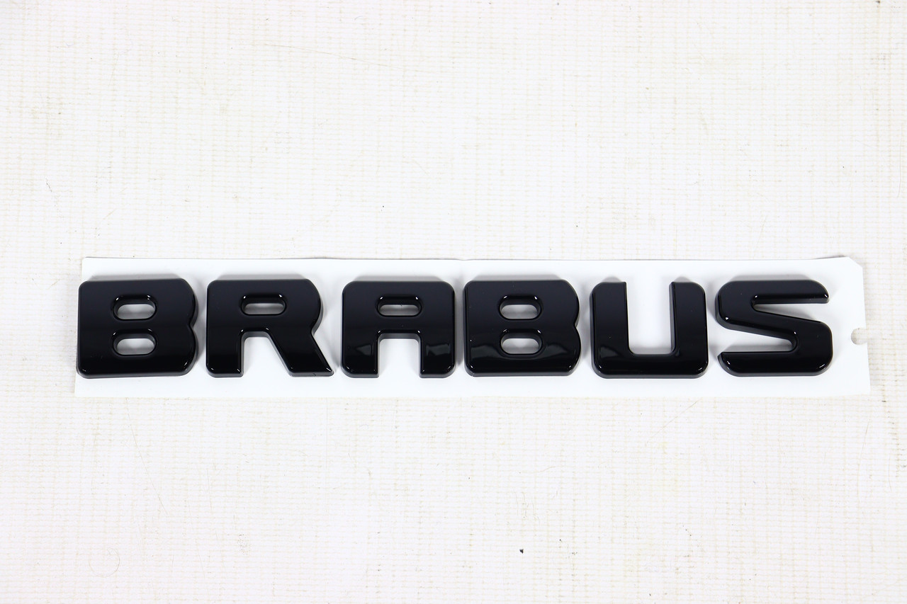 Напис Brabus black глянець., фото 1