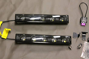 LED в окуляри Mercedes W463 1979-2018 (чорні, к-т 2 шт.)