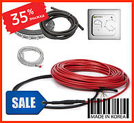 Нагрівальний кабель FіX18 в стяжку і під плитку для теплої підлоги