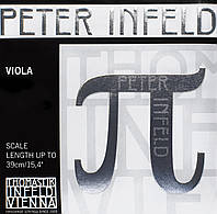 Струна Thomastik-Infeld PI22A Peter Infeld Synthetic Core Silver Chrome Combo Wound Up To 39cm 15.4" 4/4 Viola
