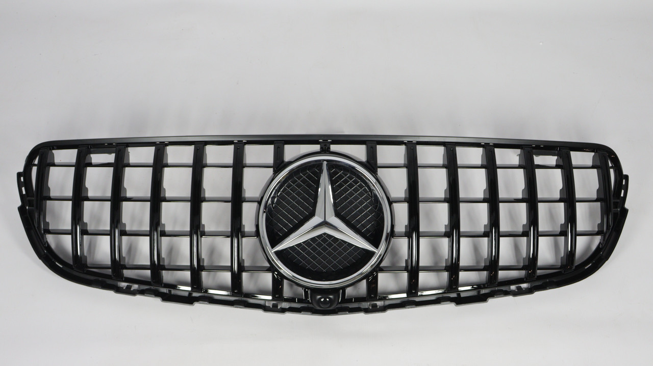 Решітка GT (all black) Mercedes GLC-class X253 2015+, фото 1
