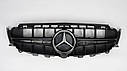 Решітка радіатора Mercedes W213A 2016+ (black grille), фото 2