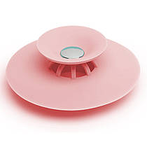 Сіточка в раковину "Flex Drain Stop" рожева, силіконова пробка для кухонного миття (раковини)