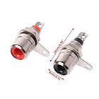 Гніздо RCA монтажне, корпус метал 10 штук