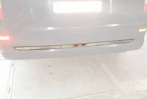 Крайка багажника (нерж.) Mercedes W639 2003-2013