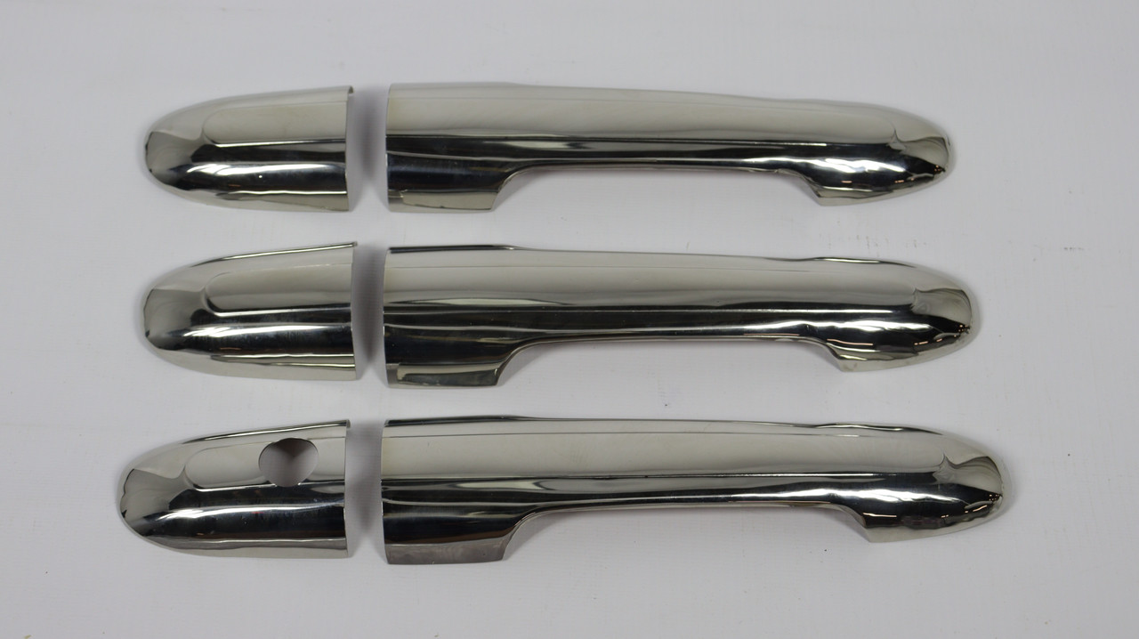 Накладки на ручки (комп.: 3 шт., TR) Mercedes W639 2003-2013, фото 1