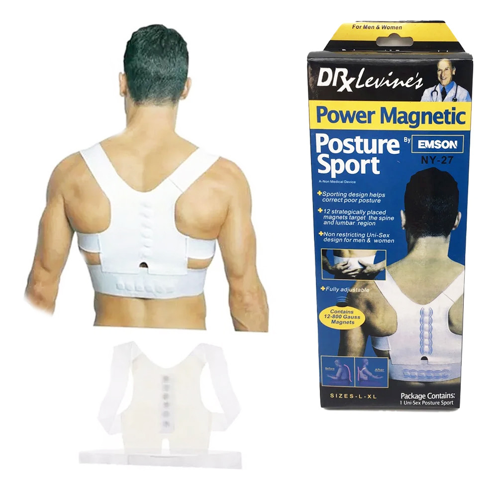 Коректор постави спини Power Magnetic Posture sport NY- 27 корсет магнітний для дорослих і дітей