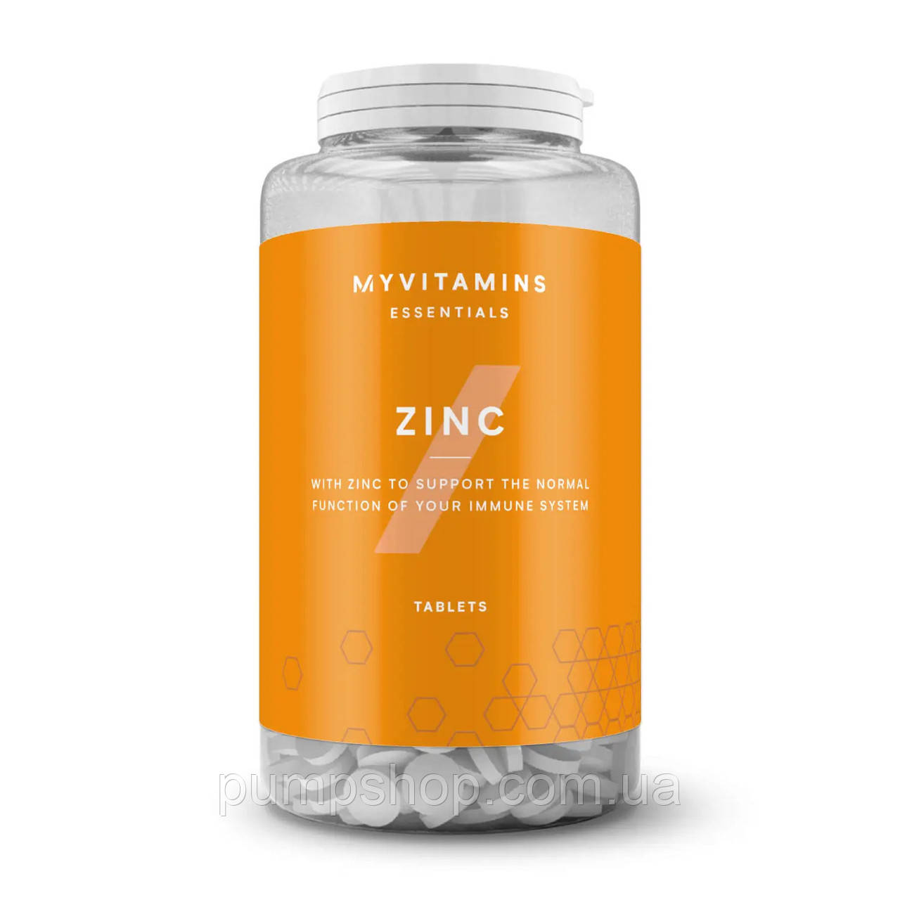 Цинк цитрат + вітамін C MyProtein Zinc 270 таб.