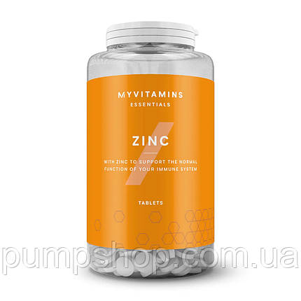 Цинк цитрат + вітамін C MyProtein Zinc 270 таб., фото 2
